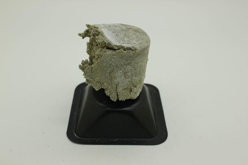 Reigate Stone salt experiment sample
